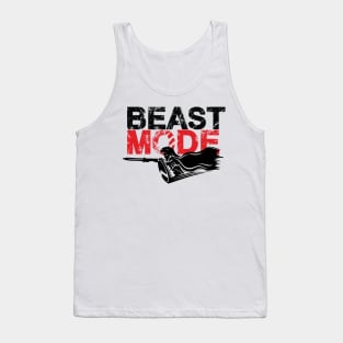 Beast mode gym Tank Top